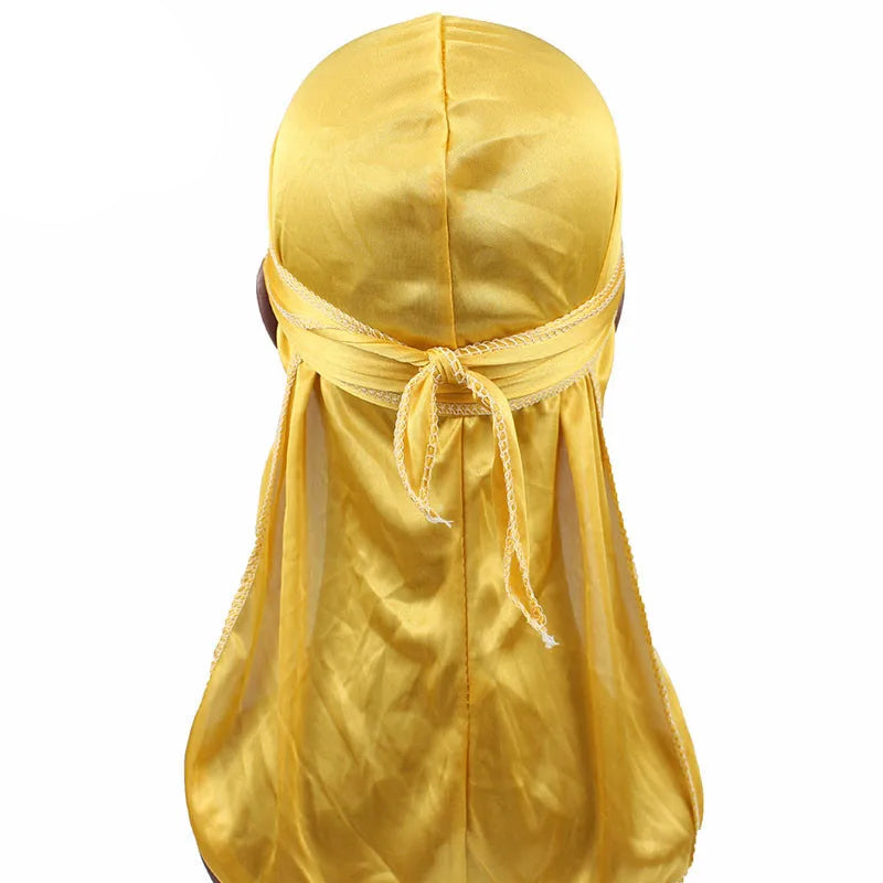 Durag en Soie Unisexe – Style, Protection & Confort