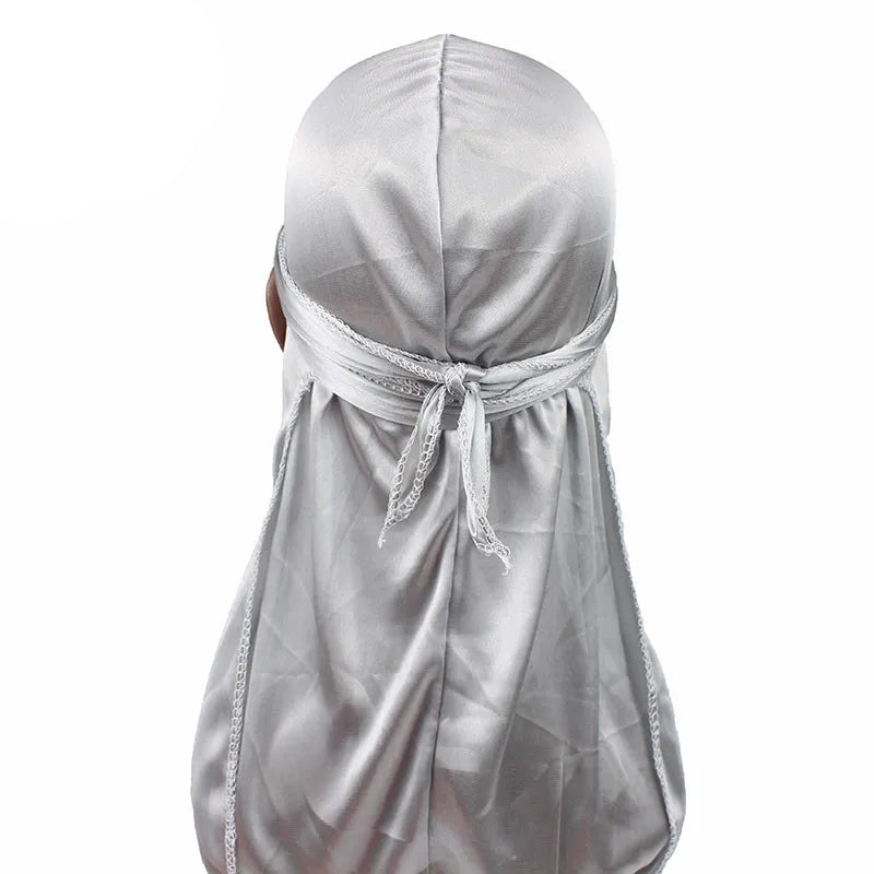 Durag en Soie Unisexe – Style, Protection & Confort