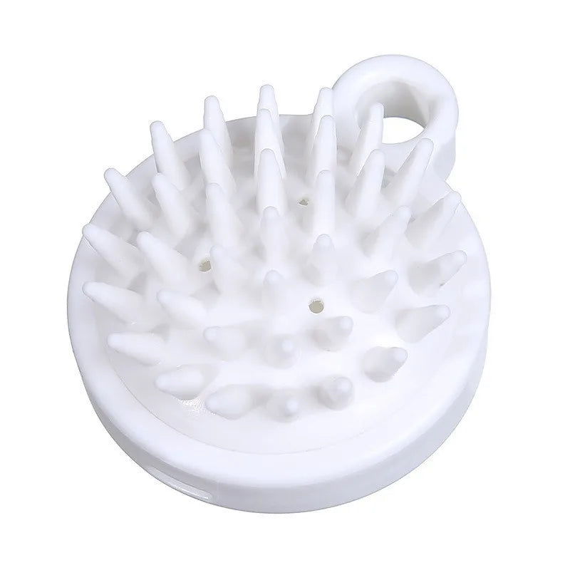 Brosse à Shampoing en Silicone – Massage & Soin du Cuir Chevelu