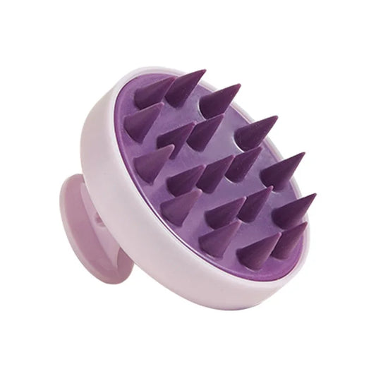 Brosse à Shampoing en Silicone – Massage & Soin du Cuir Chevelu