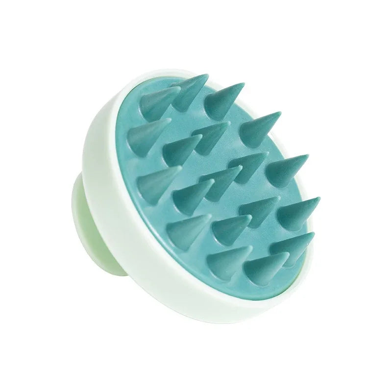 Brosse à Shampoing en Silicone – Massage & Soin du Cuir Chevelu