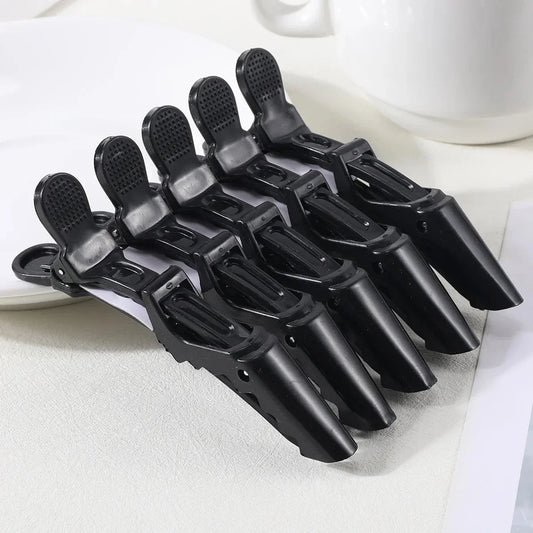 Lot de 5 Pinces Crocodile pour Cheveux – Outil Professionnel de Coiffure