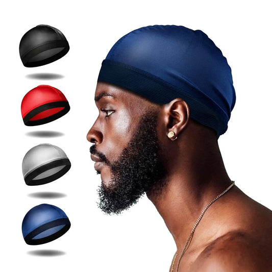 Bonnet Dome Cap Unisexe en Soie – Confort & Style