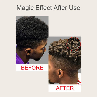Éponge Magique Ovale Double Face – Twist, Waves & Dreads Afro