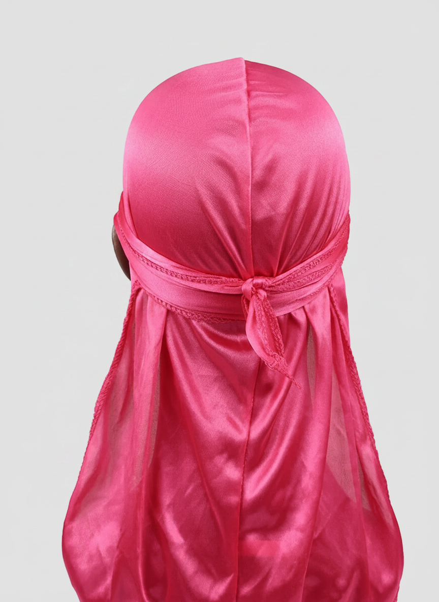 Durag en Soie Unisexe – Style, Protection & Confort