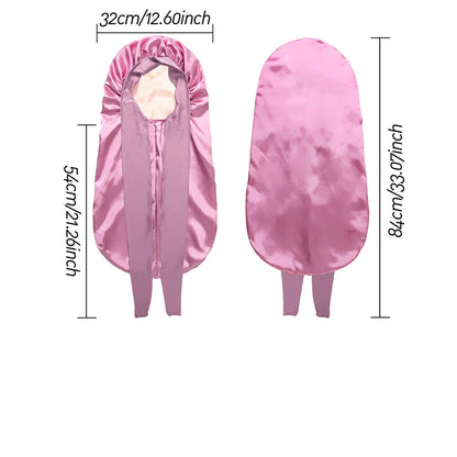 Bonnet en Satin Extra Large – Confort & Protection de Nuit