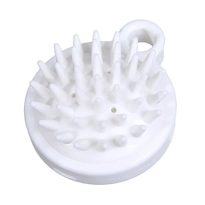 Brosse à Shampoing en Silicone – Massage & Soin du Cuir Chevelu
