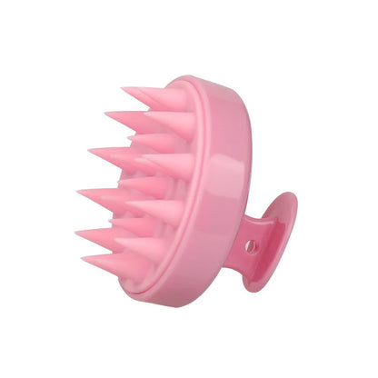 Brosse à Shampoing en Silicone – Massage & Soin du Cuir Chevelu