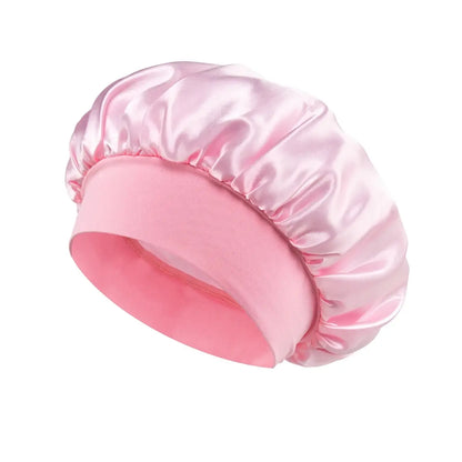 Bonnet en Satin pour Dormir – Soin & Confort Nuit