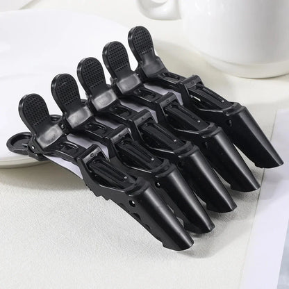 Lot de 5 Pinces Crocodile pour Cheveux – Outil Professionnel de Coiffure