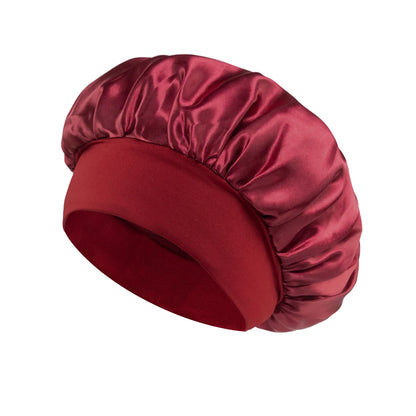 Bonnet en Satin pour Dormir – Soin & Confort Nuit