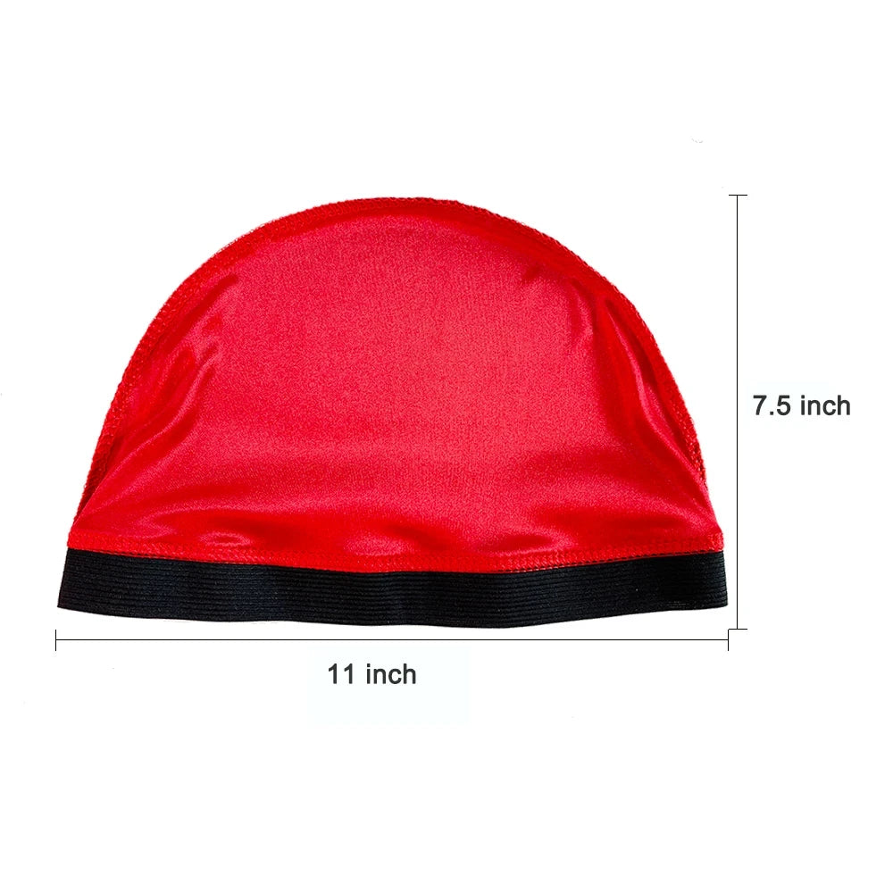 Bonnet Dome Cap Unisexe en Soie – Confort & Style