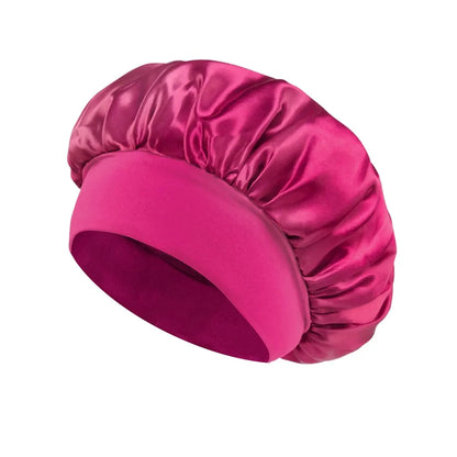 Bonnet en Satin pour Dormir – Soin & Confort Nuit