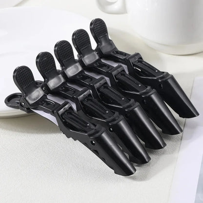 Lot de 5 Pinces Crocodile pour Cheveux – Outil Professionnel de Coiffure