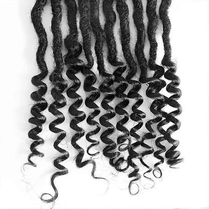 Extensions Locs Curly Ends